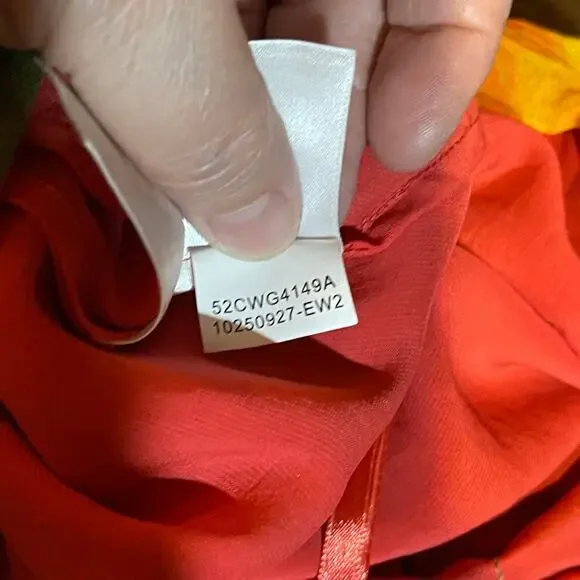 RACHEL Rachel Roy Dress Size Medium Halter straps tie Waist Beach Summer - Picture 7 of 7